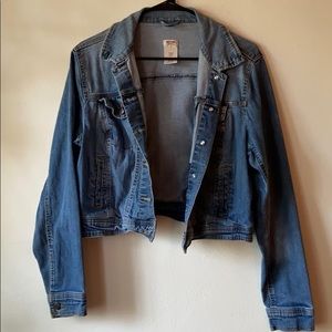 Mossimo Supply Co. Jean Jacket size XL white wash